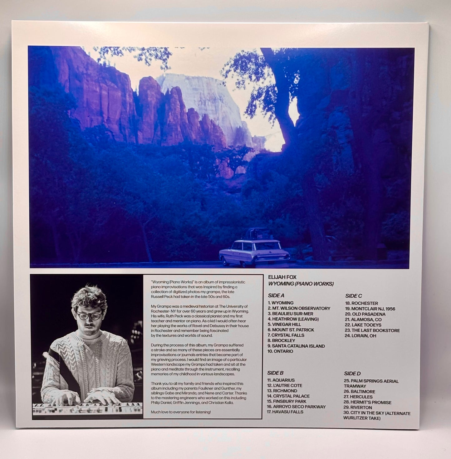 Wyoming (Piano Works) - Double Edition - Vinyl