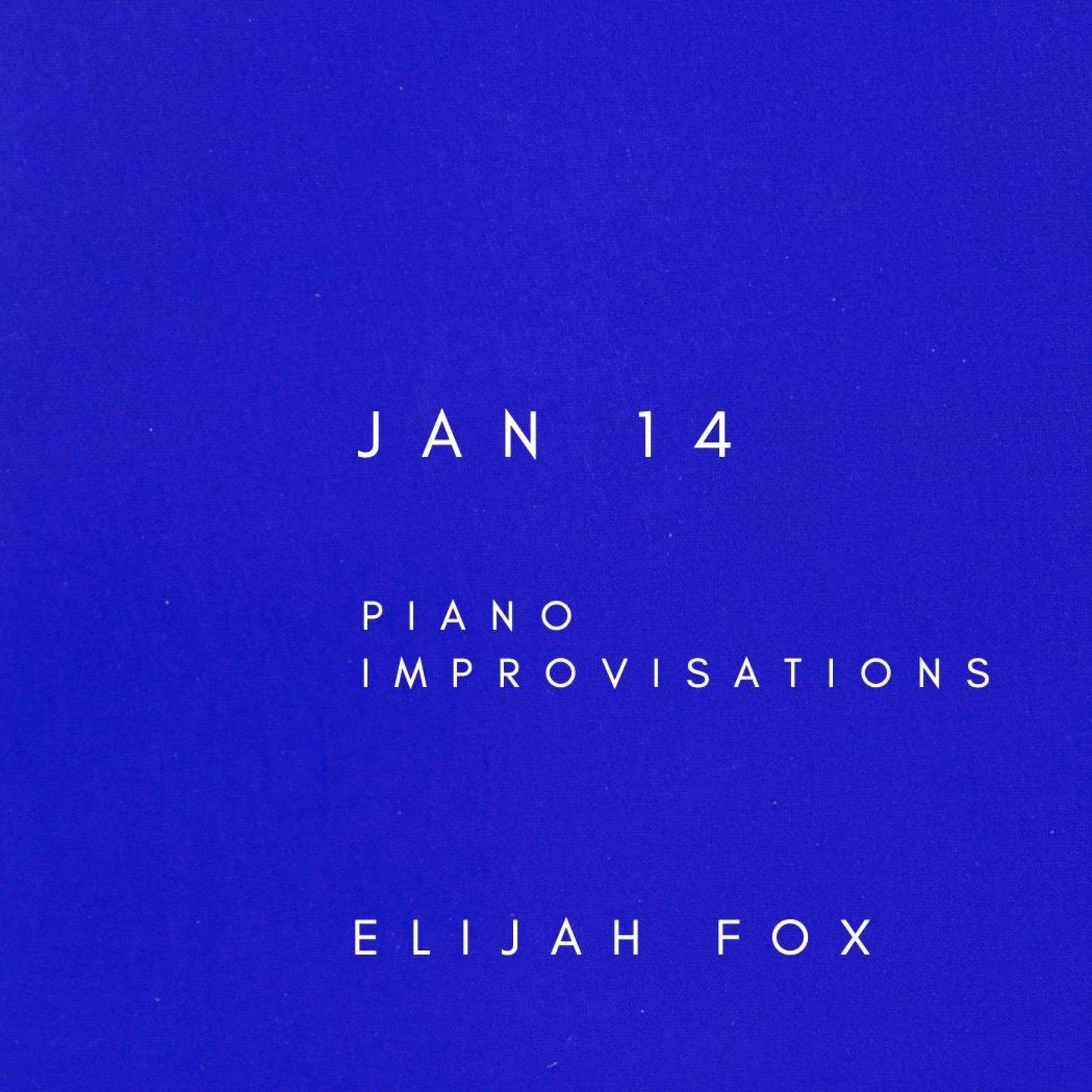 Jan 14 (Improvisations) - Vinyl
