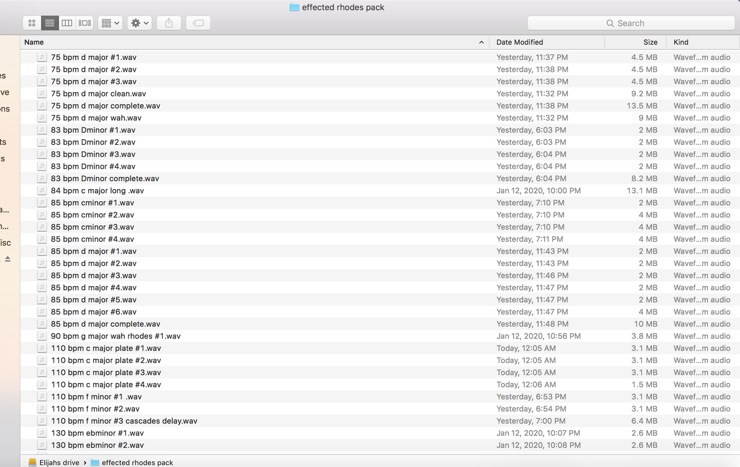 #7 Effected Rhodes (Mark II '79) | Sample Pack by Elijah Fox